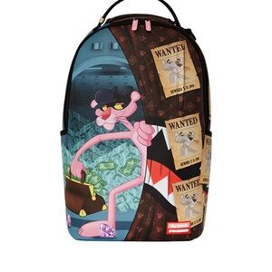 Sprayground Pink Panther Wanted Backpack